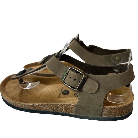 NWOT Plakton Brown Leather Pagonis Greek Sandals Womens size 36 US 5-5.5 - Picture 4 of 11